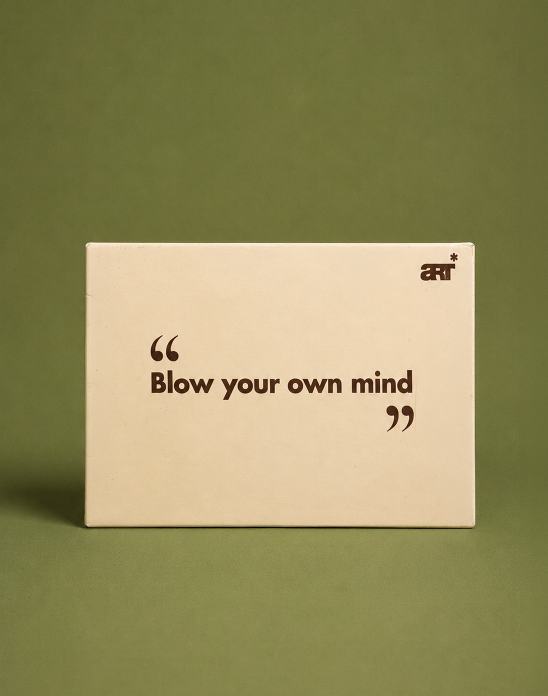 Quotation Painted in Canvas