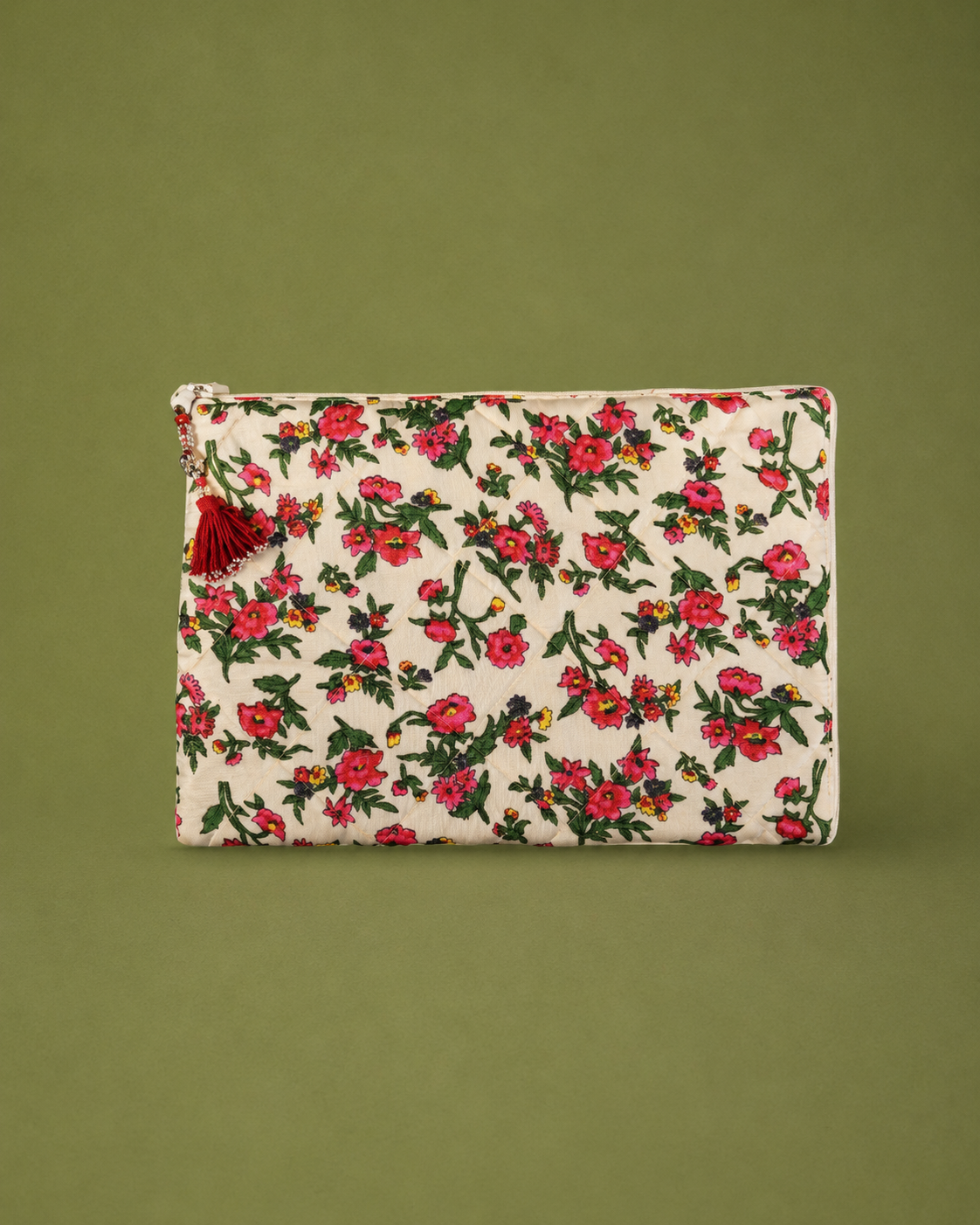 Quilted Floral Laptop Sleeve Collection