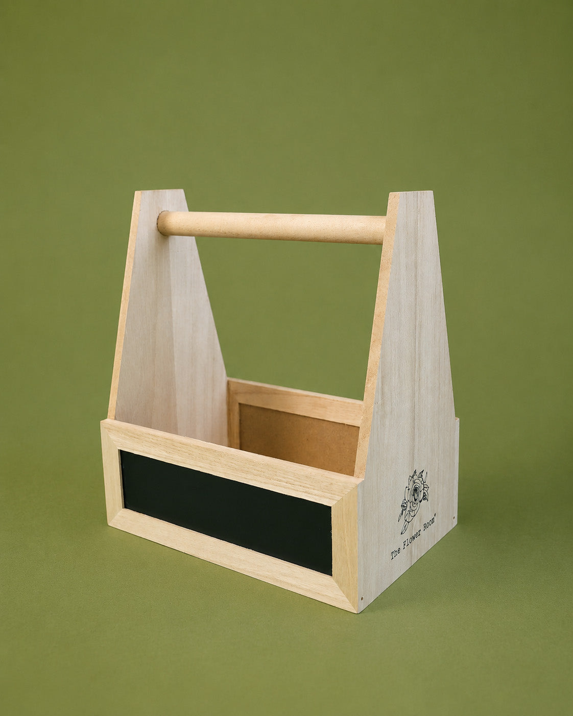 Wooden Basket w/ Board