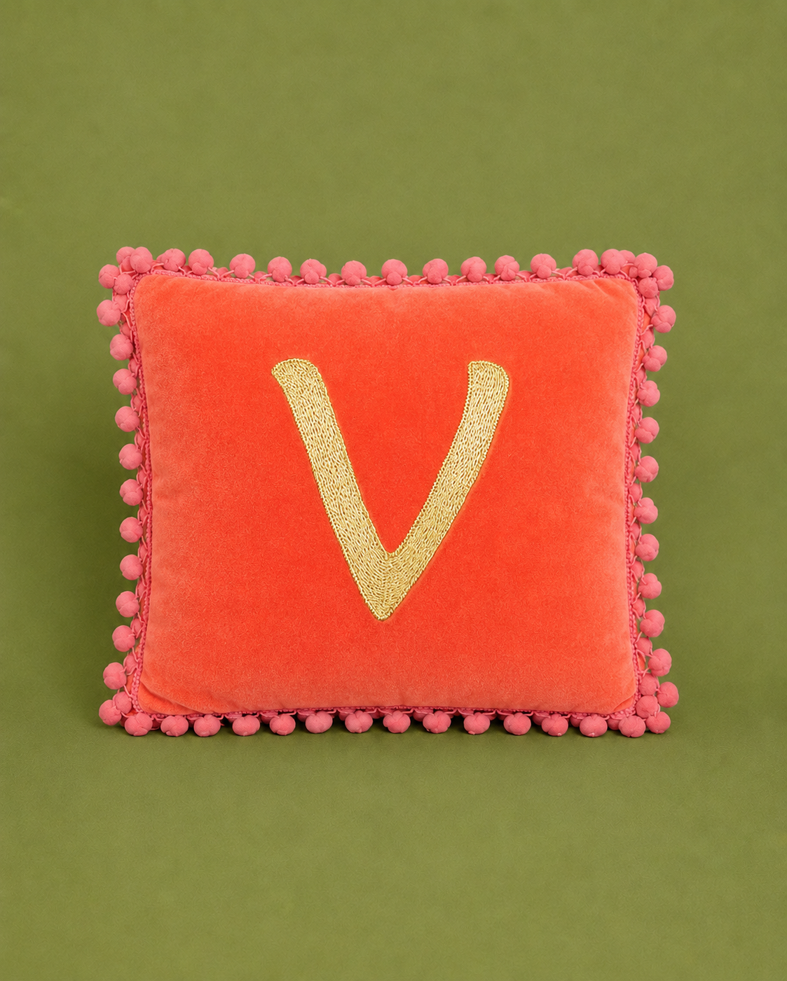 Letter pillow