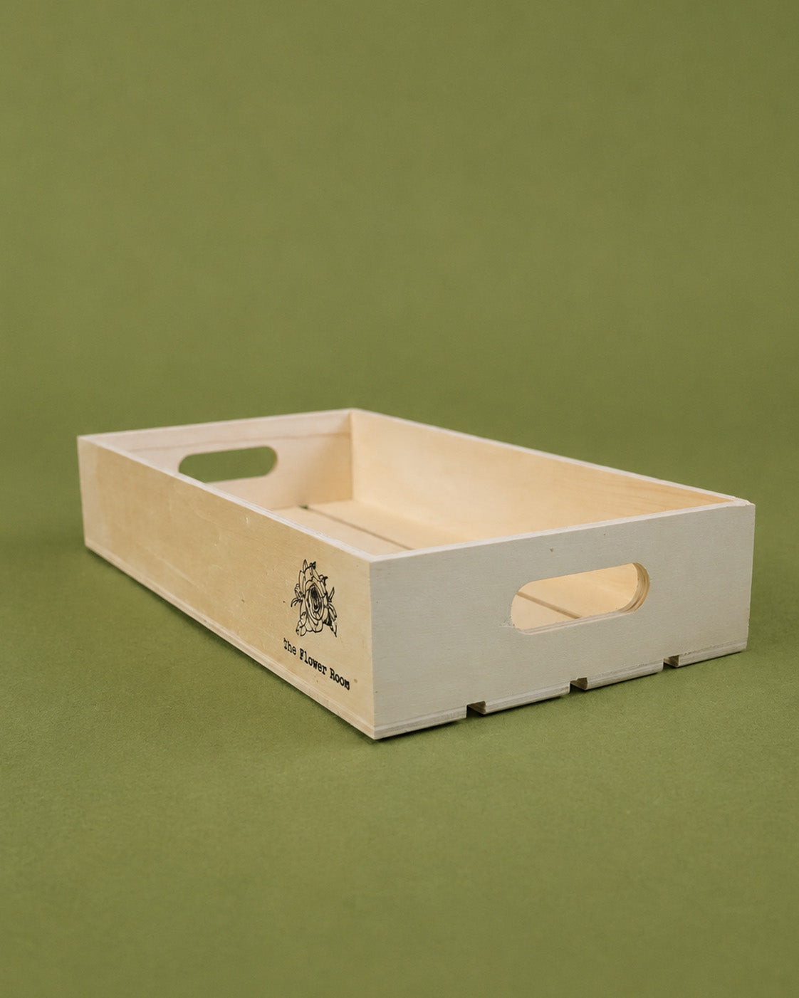 Wood Crate Rectangular Big
