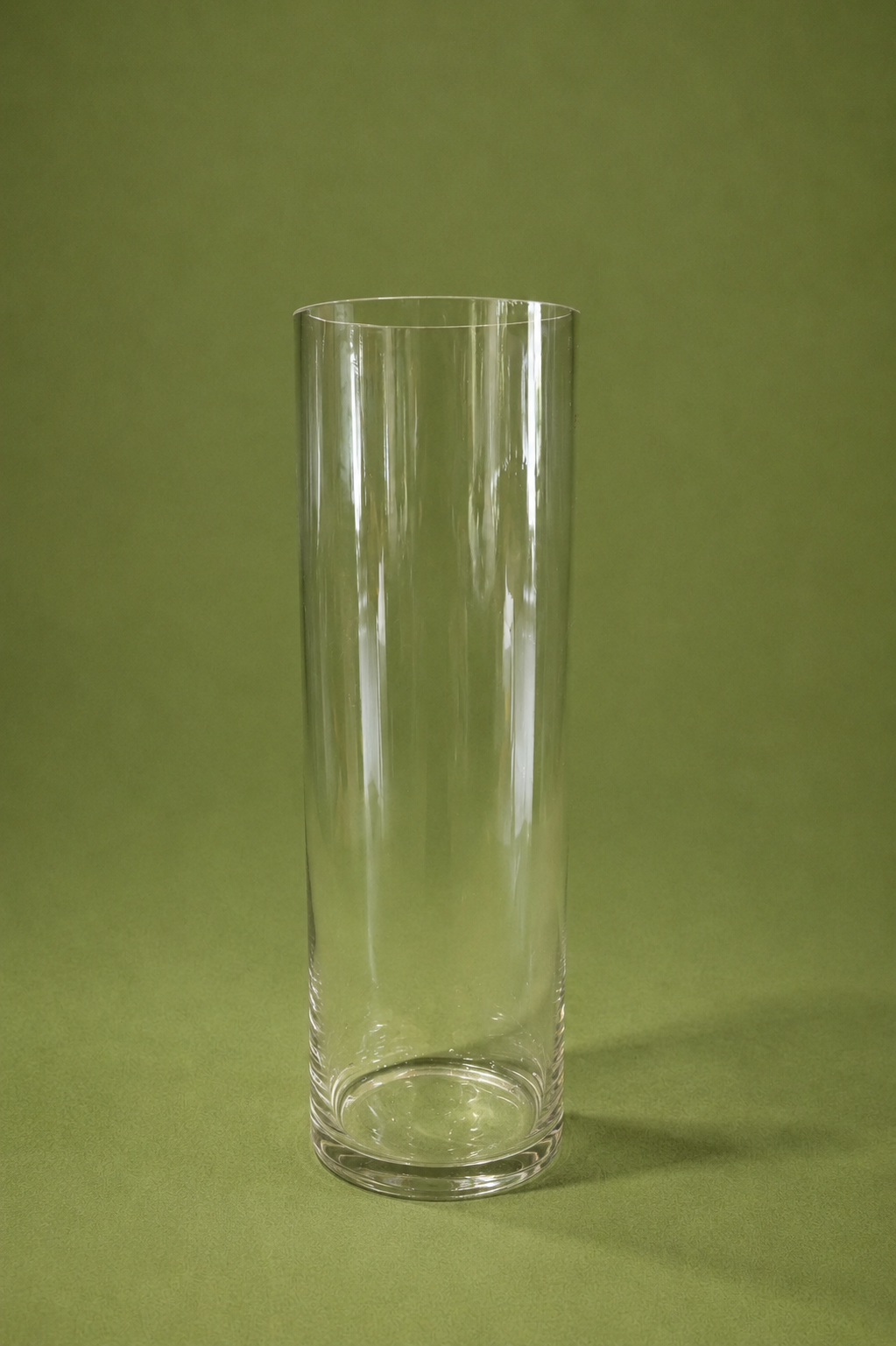 Clear Glass Vase