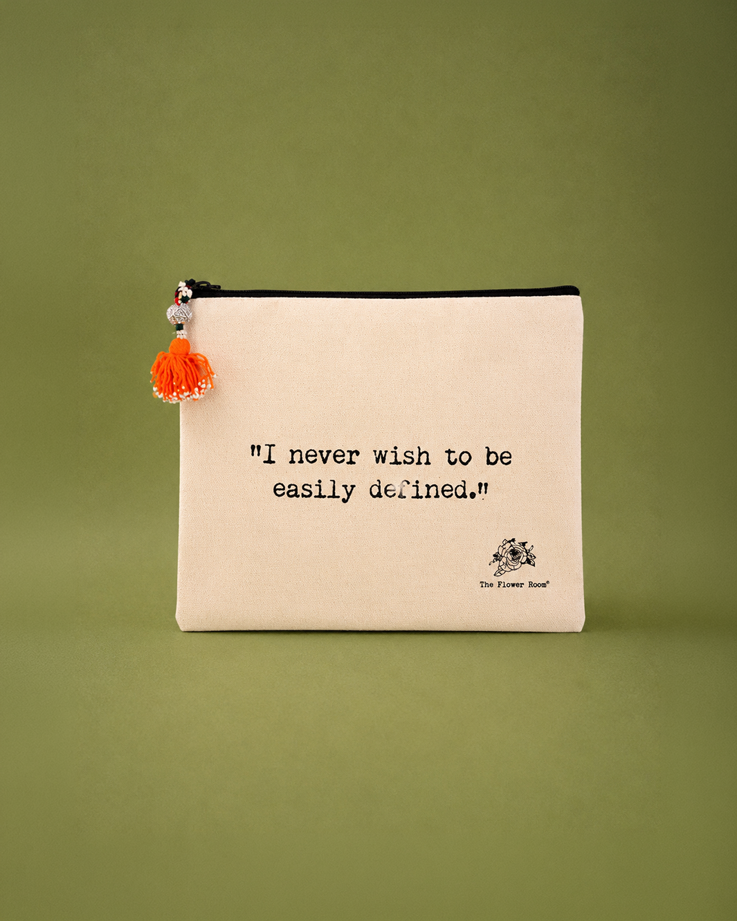 Clutch w/ English Quote