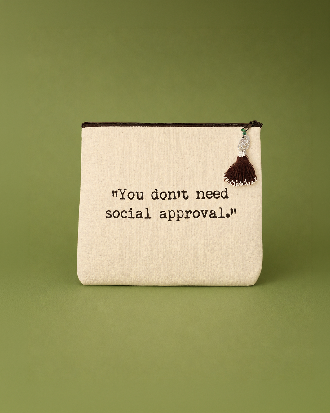 Clutch w/ English Quote