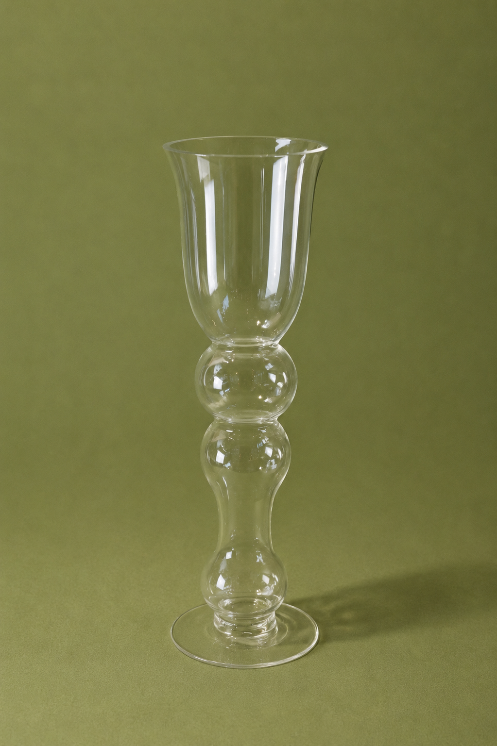 Clear Glass Vase