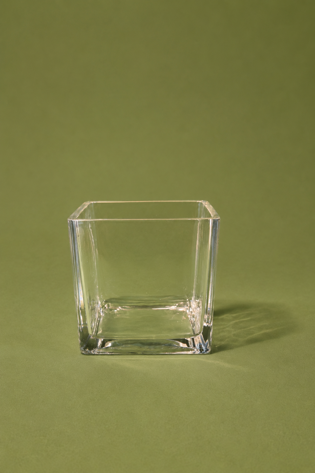 Clear Glass Vase