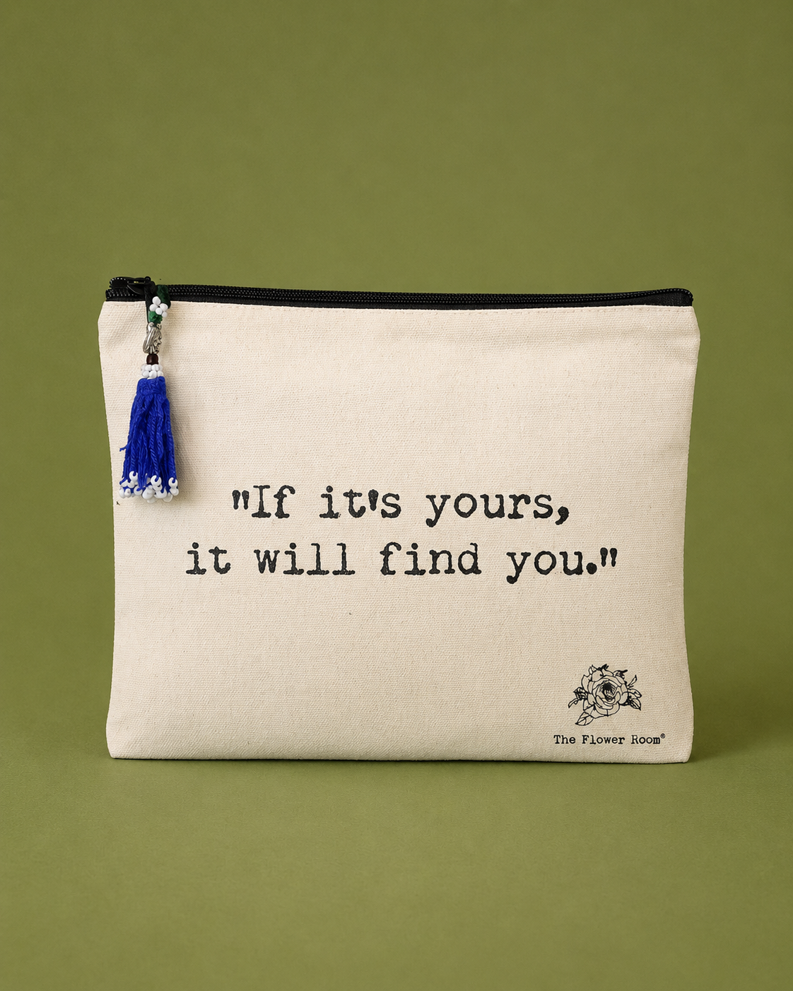 Clutch w/ English Quote