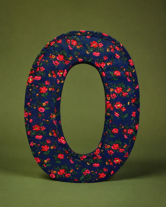 Fabric Decorative Alphabet Letter