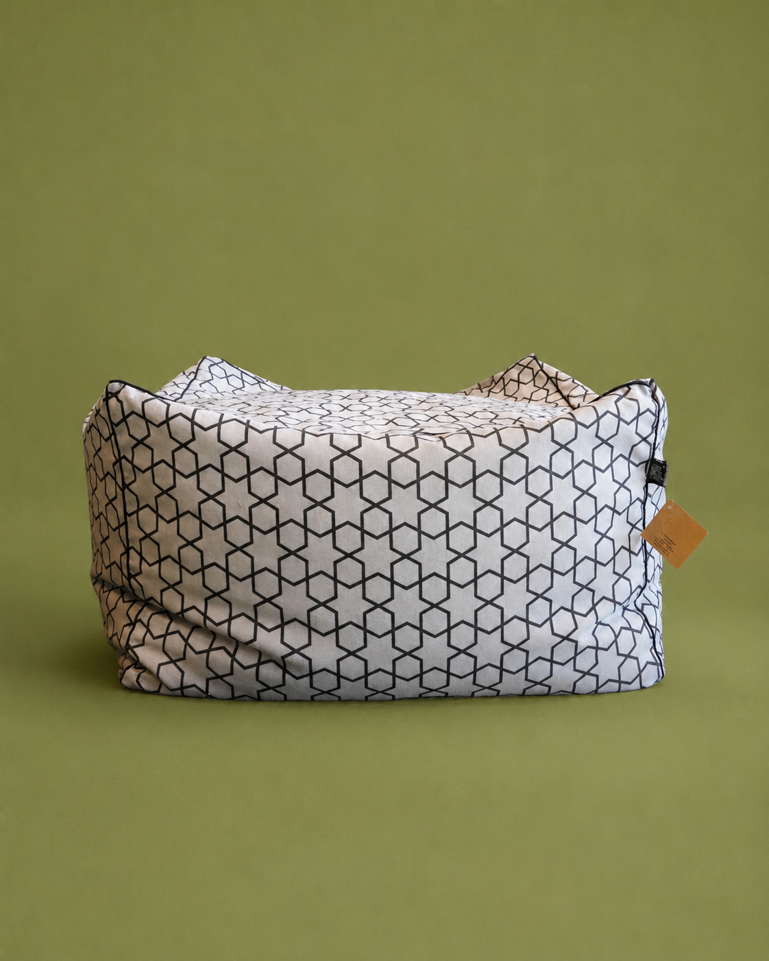 Geometric Bean Bag Chair