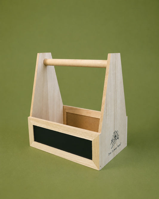 Wooden Basket w/ Board
