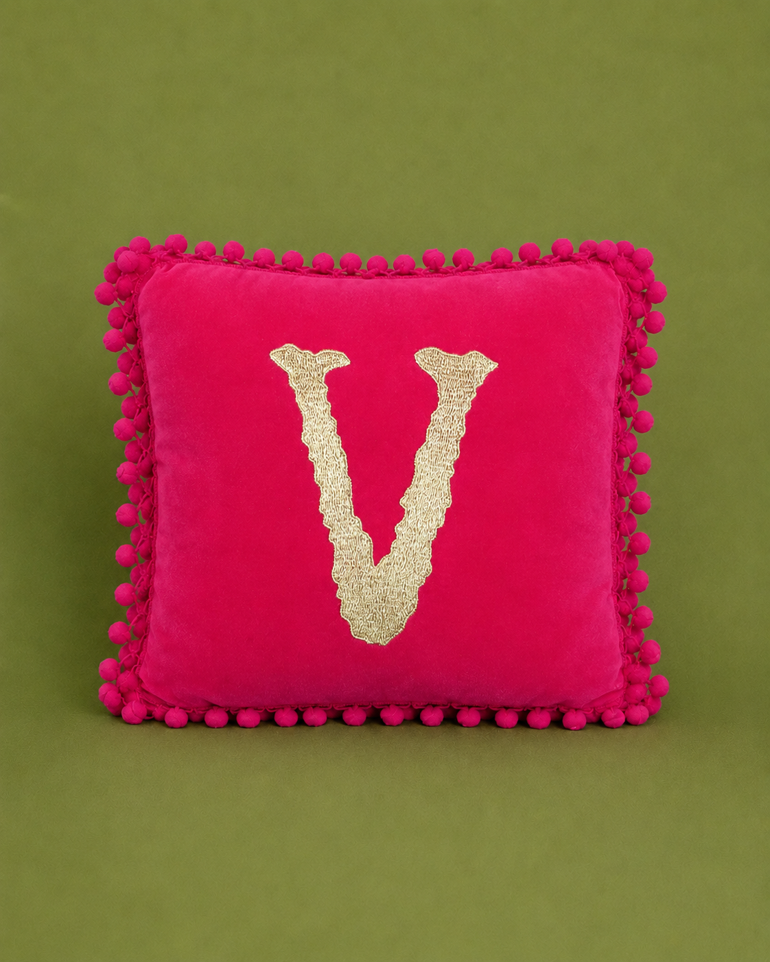 Letter pillow