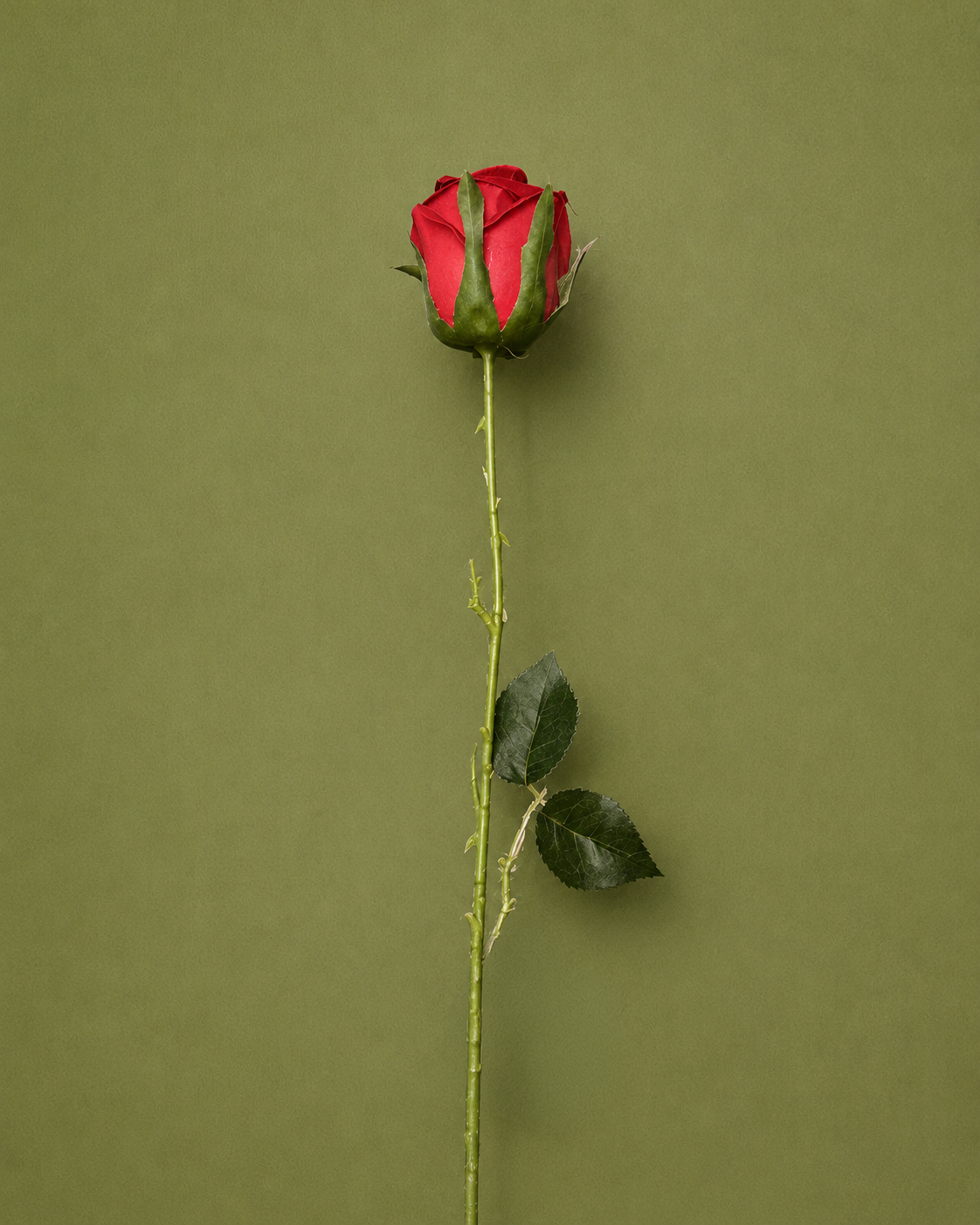 Single Rose Artificial
