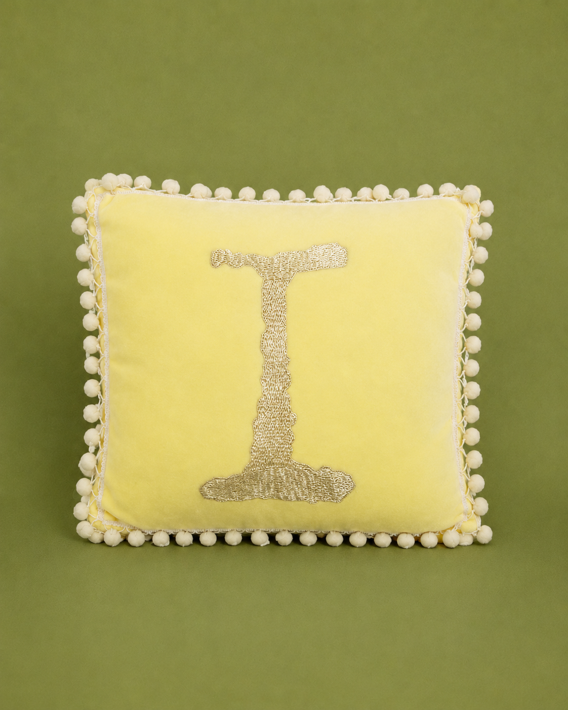 Letter pillow